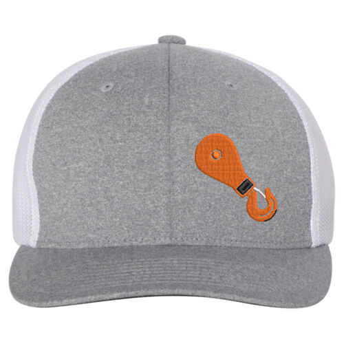 Shelli & Rene - Melange Trucker Cap With Mesh Back Thumbnail